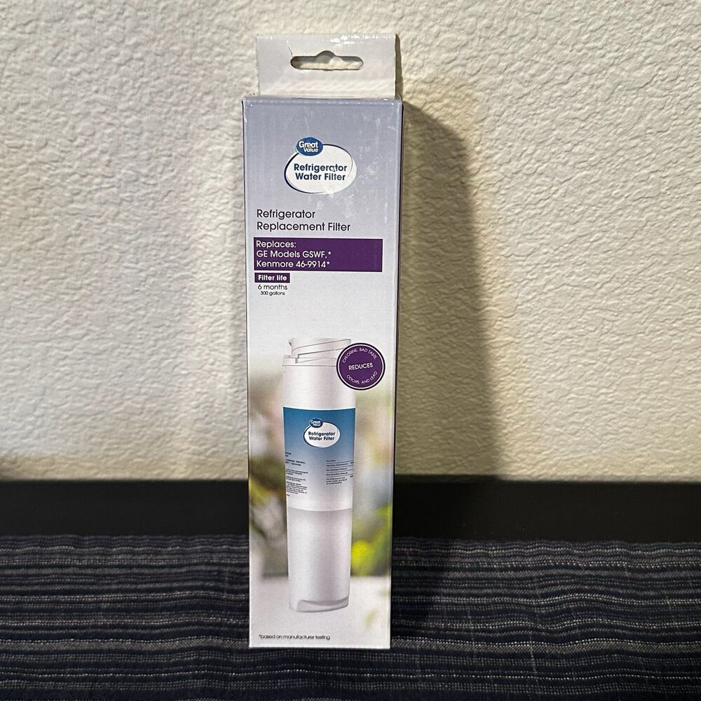 Refrigerator Replacement Filter GE Models GSWF, Kenmore 46-9914